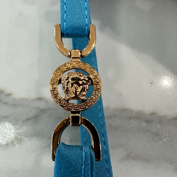 Versace Satin Medusa Corset Zippered Bustier - Picture 4 of 7